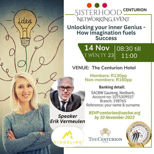 Centurion Sisterhood Networking Event - 14 November 2023