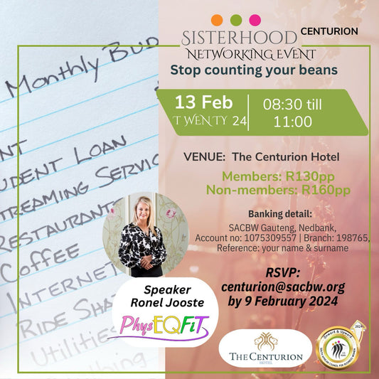 Centurion Sisterhood Networking Event - 13 February 2024